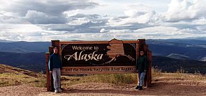 am Top of the World Highway