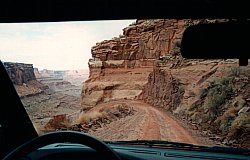 Shafer Trail im Canyonlands National Park